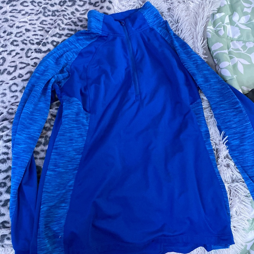 workout quarter zip